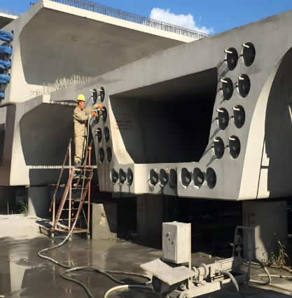 宿城压浆料施工流程及注意事项